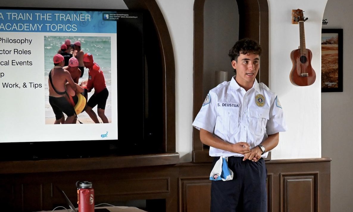 sebastain deusta lifeguard instructor